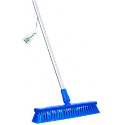 BawiTec Spezial Hygiene Besen blau 40cm Breit mit Stiel Alustiel Hygienebesen HACCP, Lebensmittelindustrie, Profibesen, Kehrbesen, blaue Borsten, Aluminiumstiel 145cm Lang BawiTec Spezial Hygiene Besen blau 40cm Breit mit Stiel Alustiel Hygienebesen HACCP, Lebensmittelindustrie, Profibesen, Kehrbesen, blaue Borsten, Aluminiumstiel 145cm Lang