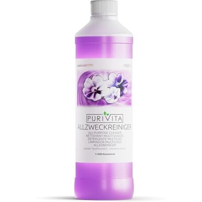 Purivita ® Allzweckreiniger Konzentrat Universalreiniger Blumenduft, 1 L Purivita ® Allzweckreiniger Konzentrat Universalreiniger Blumenduft, 1 L