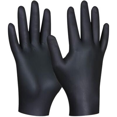 Gebol Black Nitril Ultra Strong puderfrei Arbeitshandschuhe, Gr. 9/L Gebol Black Nitril Ultra Strong puderfrei Arbeitshandschuhe, Gr. 9/L