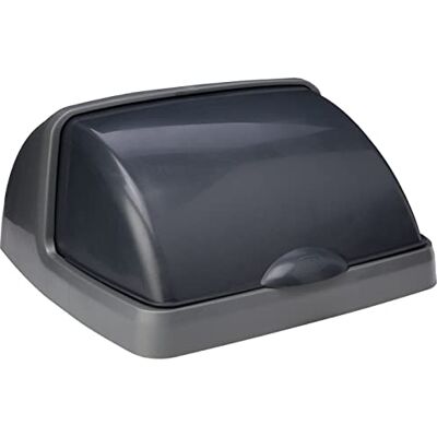 Addis Roll Top Lid for 25 Litre Bin, Metallic grau Addis Roll Top Lid for 25 Litre Bin, Metallic grau
