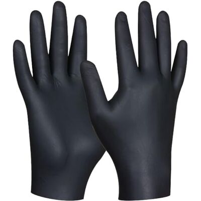 Gebol Black Nitril Ultra Strong puderfrei Arbeitshandschuhe, Gr. 7/S Gebol Black Nitril Ultra Strong puderfrei Arbeitshandschuhe, Gr. 7/S