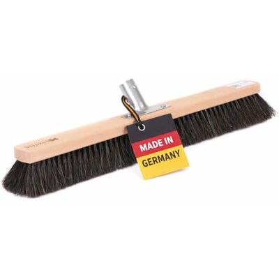 BawiTec Rosshaar Besen 100cm Breit mit Metallhalter 28mm XL Saalbesen ohne Stiel Rosshaar-Naturhaar-Borsten-Mischung, Sehr weich, Sehr gute Staubbindung, Ohne Stiel, Für Innen BawiTec Rosshaar Besen 100cm Breit mit Metallhalter 28mm XL Saalbesen ohne Stiel Rosshaar-Naturhaar-Borsten-Mischung, Sehr weich, Sehr gute Staubbindung, Ohne Stiel, Für Innen