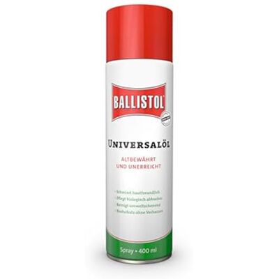 Ballistol 21810 Universalöl Rostschutz, Schmieröl, Pflegemittel und Reinigungsmittel 400 ml Spray Ballistol 21810 Universalöl Rostschutz, Schmieröl, Pflegemittel und Reinigungsmittel 400 ml Spray