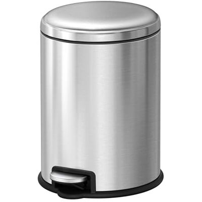 EKO Serene Mülleimer für Badezimmer, 5 l, mit Pedal EKO Serene Mülleimer für Badezimmer, 5 l, mit Pedal