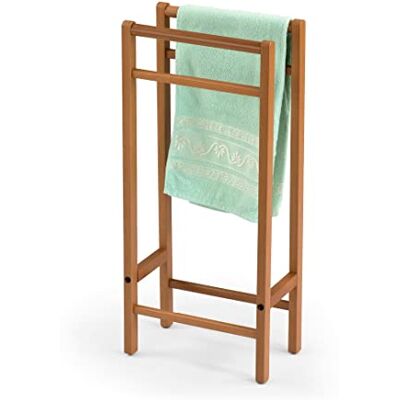 Arredamenti Italia Halter für Tücher oder Hosen Salven, Holz – doppelte Unterstützung – Kirsch-Finish, AR-It das Herz des Holzes Arredamenti Italia Halter für Tücher oder Hosen Salven, Holz – doppelte Unterstützung – Kirsch-Finish, AR-It das Herz des Holzes
