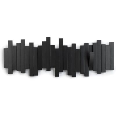Umbra 318211-040 Multi-Wandhaken, schwarz Umbra 318211-040 Multi-Wandhaken, schwarz