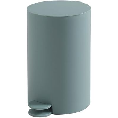 Gedy Sharon Mülleimer für Badezimmer, 3 l, mit Pedal und Deckel, thermoplastische Harze, Mattblau, 15,8 x 19,5 x 25,4 cm Gedy Sharon Mülleimer für Badezimmer, 3 l, mit Pedal und Deckel, thermoplastische Harze, Mattblau, 15,8 x 19,5 x 25,4 cm