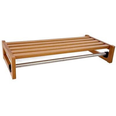 Arredamenti Italia LILY, Garderobenständer mit Regal, zur Wandmontage, Kirsche Arredamenti Italia LILY, Garderobenständer mit Regal, zur Wandmontage, Kirsche
