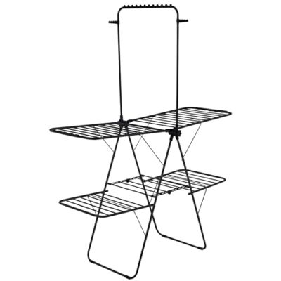 Amig Vertikaler Wäscheständer Mod. Aeria TowerPro Stahl und Polypropylen Klappbarer Wäschetrockner Einfaches Auf- und Zusammenklappen 29 m Trockenfläche Maße 160x68x205 cm Farbe Schwarz Amig Vertikaler Wäscheständer Mod. Aeria TowerPro Stahl und Polypropylen Klappbarer Wäschetrockner Einfaches Auf- und Zusammenklappen 29 m Trockenfläche Maße 160x68x205 cm Farbe Schwarz