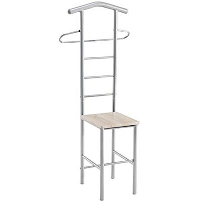 IDIMEX Herrendiener Stummer Diener Kleiderständer JIVO, in Sonoma Eiche,121 cm, Garderobe mit Hosenbügel IDIMEX Herrendiener Stummer Diener Kleiderständer JIVO, in Sonoma Eiche,121 cm, Garderobe mit Hosenbügel
