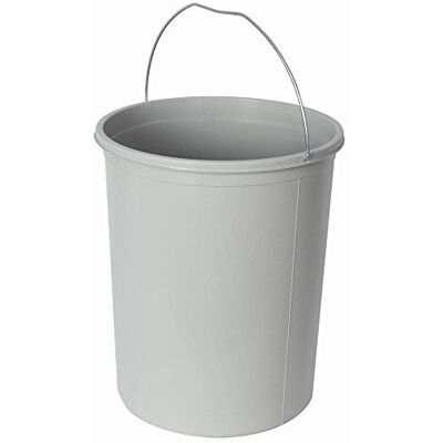 Hailo Ersatz-Inneneimer rd. 15L grau, für Compact-Box Hailo Ersatz-Inneneimer rd. 15L grau, für Compact-Box