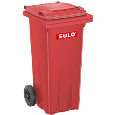 Sulo Müllbehälter, Inhalt 120 Liter, rot Sulo Müllbehälter, Inhalt 120 Liter, rot