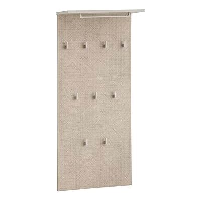 Schildmeyer Hakenpaneel Edno 159985, cremebeige/Canasta Dekor, 50 x 20,9 x 110,6 cm Schildmeyer Hakenpaneel Edno 159985, cremebeige/Canasta Dekor, 50 x 20,9 x 110,6 cm
