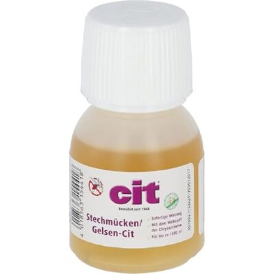 Kerbl Stechmücken / Gelsen-CIT (50 ml Konzentrat Flasche, 4,5 x 4,5 x 8 cm, sofortige Wirkung, 2 bis 3 Tage wirkend) 15441 Kerbl Stechmücken / Gelsen-CIT (50 ml Konzentrat Flasche, 4,5 x 4,5 x 8 cm, sofortige Wirkung, 2 bis 3 Tage wirkend) 15441