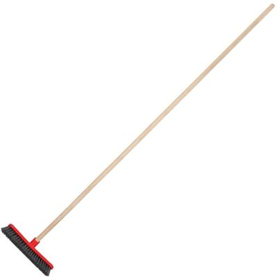 KOTARBAU ® Bodenschrubber, Reinigungsbürste, Besen 26,5 cm Besen mit PVC-Borsten, Schrubber mit Stiel, Scheuerbürste zum Reinigen von Böden, mit Stiel aus Holz, Kunststoff KOTARBAU ® Bodenschrubber, Reinigungsbürste, Besen 26,5 cm Besen mit PVC-Borsten, Schrubber mit Stiel, Scheuerbürste zum Reinigen von Böden, mit Stiel aus Holz, Kunststoff
