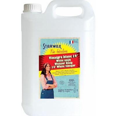 Starwax Weißer Essig 14° Fabulous 5L - Haushaltsreiniger Starwax Weißer Essig 14° Fabulous 5L - Haushaltsreiniger