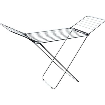 Amig Klappbarer Wäscheständer mit Flügeln Mod. Aeria Airflow Aluminium und Stahl Wäschetrockner Einfaches Auf- und Zusammenklappen 18m Trockenfläche 176x55x92 cm Farbe Silber/Schwarz Amig Klappbarer Wäscheständer mit Flügeln Mod. Aeria Airflow Aluminium und Stahl Wäschetrockner Einfaches Auf- und Zusammenklappen 18m Trockenfläche 176x55x92 cm Farbe Silber/Schwarz