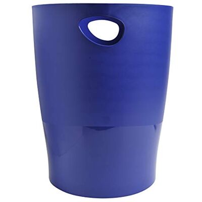 Exacompta 453104D ECOBIN 8er Pack Papierkörbe 15 Liter mit Griffen. Eleganter und robuster Papierkorb und Mülleimer im modernen Design nachtblau Blauer Engel Exacompta 453104D ECOBIN 8er Pack Papierkörbe 15 Liter mit Griffen. Eleganter und robuster Papierkorb und Mülleimer im modernen Design nachtblau Blauer Engel