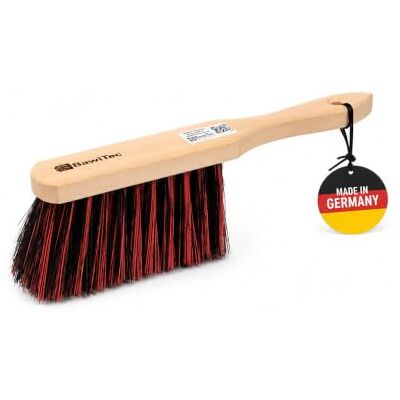 BawiTec Profi Handfeger ArengaMix Borsten Mischung 28cm Länge Handbesen Holz Qualitäts-Handbesen, Spezielle lange und dichte Borsten, Für draußen geeignet BawiTec Profi Handfeger ArengaMix Borsten Mischung 28cm Länge Handbesen Holz Qualitäts-Handbesen, Spezielle lange und dichte Borsten, Für draußen geeignet