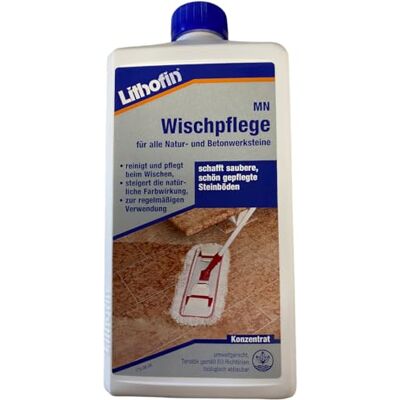 Lithofin MN Wischpflege 2 l Reinigt & Pflegt 2 in 1 Ideal für versiegelte & imprägnierte Flächen Lithofin MN Wischpflege 2 l Reinigt & Pflegt 2 in 1 Ideal für versiegelte & imprägnierte Flächen