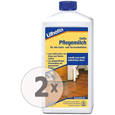 Lithofin Cotto Pflegemilch 2 l Glanzauffrischung lösemittelfrei wachshaltig polierbar Lithofin Cotto Pflegemilch 2 l Glanzauffrischung lösemittelfrei wachshaltig polierbar