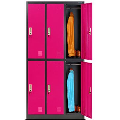 Jan Nowak Antracytowa Modell IGOR Stahlschrank mit 6 Fächern Jan Nowak Antracytowa Modell IGOR Stahlschrank mit 6 Fächern