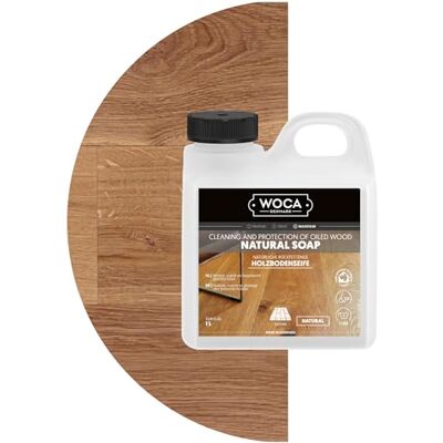Woca Holzpflege - Natürliche Holzbodenseife für Parkett - Holzpflegemittel Woca Holzpflege - Natürliche Holzbodenseife für Parkett - Holzpflegemittel