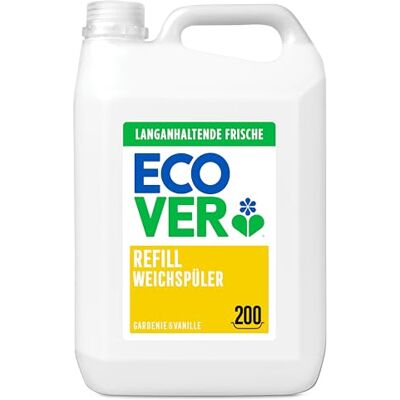 ECOVER Weichspüler Konzentrat, Gardenie & Vanille, 5L ECOVER Weichspüler Konzentrat, Gardenie & Vanille, 5L