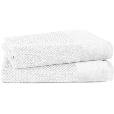 Pure Badetuch 70x140cm 6er-Pack aus 100% Baumwolle Weiß Waschbar bis 60°C, trocknergeeignet Oeko-tex zertifiziert Pure Badetuch 70x140cm 6er-Pack aus 100% Baumwolle Weiß Waschbar bis 60°C, trocknergeeignet Oeko-tex zertifiziert