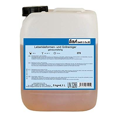Ernst GmbH & Co. KG Ernst Leberkäsformen und Grillreiniger, 370, 5 Liter Kanister Ernst GmbH & Co. KG Ernst Leberkäsformen und Grillreiniger, 370, 5 Liter Kanister