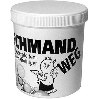 Schmand-Weg , 140g Spezial-Reiniger für Shishas, Wasserpfeifen, Bongs, biologisch abbaubar, Glasreiniger Schmand-Weg , 140g Spezial-Reiniger für Shishas, Wasserpfeifen, Bongs, biologisch abbaubar, Glasreiniger