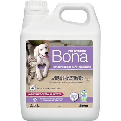 Bona Parkettreiniger & Bodenreiniger für Haustiere, Fleckenentferner Bona Parkettreiniger & Bodenreiniger für Haustiere, Fleckenentferner