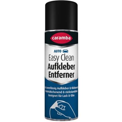 Caramba Easy Clean Aufkleber Entferner, Spray zum Entfernen von Kleberesten am Auto, Etikettenlöser für Verschiedene Materialen, 300 ml Caramba Easy Clean Aufkleber Entferner, Spray zum Entfernen von Kleberesten am Auto, Etikettenlöser für Verschiedene Materialen, 300 ml