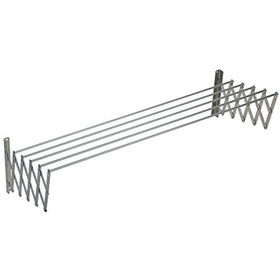 Sauvic - 130 Cm - Verlängerbar - Aluminium - Wäscheleine Sauvic - 130 Cm - Verlängerbar - Aluminium - Wäscheleine