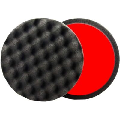 ALCLEAR 5616030F Finishpad gegen Hologramme, 2er Set, Auto Polierschwämme, gewaffelt, Durchmesser: 160x30 mm, anthrazit, Polierpad polieren Pad Schwamm Polierschaum f. Poliermaschine ALCLEAR 5616030F Finishpad gegen Hologramme, 2er Set, Auto Polierschwämme, gewaffelt, Durchmesser: 160x30 mm, anthrazit, Polierpad polieren Pad Schwamm Polierschaum f. Poliermaschine