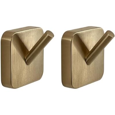 Gedy Set mit 2 Tonga Kleiderbügeln in mattem Gold Gedy Set mit 2 Tonga Kleiderbügeln in mattem Gold