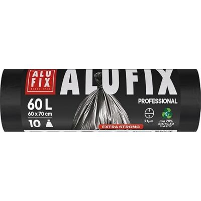 Alufix Economy Müllsäcke/LDPE/ 60x70cm/ 21 μm/ 60l/ 50x10 Stück/schwarz Alufix Economy Müllsäcke/LDPE/ 60x70cm/ 21 μm/ 60l/ 50x10 Stück/schwarz