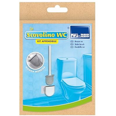 PARODI & PARODI WC-Bürste abnehmbar, WC-Bürste zum Aufhängen, Klebehaken, WC-Bürste für zu Hause/Reisen, nützliches Zubehör für Wohnmobil, Toilettenbürste, klein, leicht, Zubehör PARODI & PARODI WC-Bürste abnehmbar, WC-Bürste zum Aufhängen, Klebehaken, WC-Bürste für zu Hause/Reisen, nützliches Zubehör für Wohnmobil, Toilettenbürste, klein, leicht, Zubehör