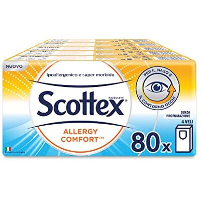 Scottex Pocket Allergy, 80 Packungen Taschentücher (8 x 10) Scottex Pocket Allergy, 80 Packungen Taschentücher (8 x 10)