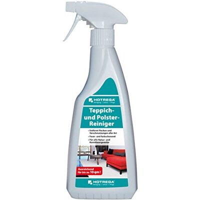 HOTREGA H160090 Teppich- und Polster-Reiniger, Tiefenwirksamer Schmutzlöser zur schonenden Intensivreinigung HOTREGA H160090 Teppich- und Polster-Reiniger, Tiefenwirksamer Schmutzlöser zur schonenden Intensivreinigung