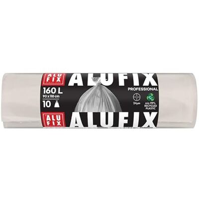 Alufix Economy Müllsäcke/LDPE/ 90x110cm/ 24μm/ 160l/ 20x10 Stück/transparent Alufix Economy Müllsäcke/LDPE/ 90x110cm/ 24μm/ 160l/ 20x10 Stück/transparent