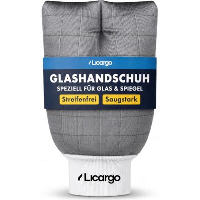 LICARGO Carbon Handschuh für streifenfreie Autoscheiben – saugstarkes Fenstertuch & Glastuch, reinigt Glas innen wie außen, entfernt Insektenreste & Schmutz, fusselfreies Mikrofaser Scheibentuch LICARGO Carbon Handschuh für streifenfreie Autoscheiben – saugstarkes Fenstertuch & Glastuch, reinigt Glas innen wie außen, entfernt Insektenreste & Schmutz, fusselfreies Mikrofaser Scheibentuch