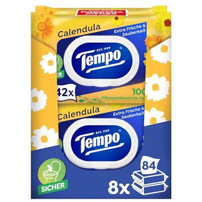 Biologisch abbaubares feuchtes Toilettenpapier - Hautfreundlich, Schnelllöslich Biologisch abbaubares feuchtes Toilettenpapier - Hautfreundlich, Schnelllöslich