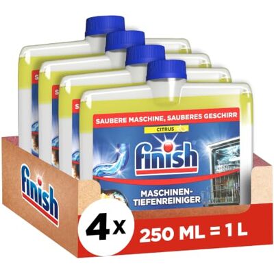Finish Citrus Maschinentiefenreiniger 4 x 250 ml Finish Citrus Maschinentiefenreiniger 4 x 250 ml