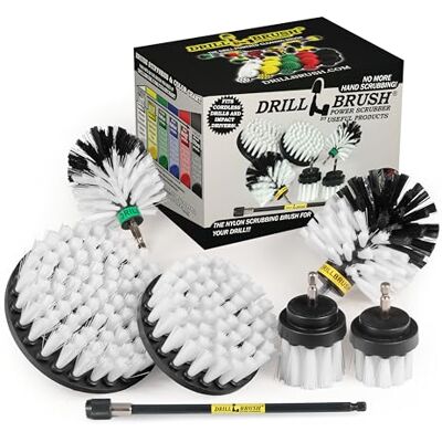 Drillbrush Drill Pinsel ultimative Automobil-Pflegeset mit Verlängerung LKW-Zubehör Glas, Polster, Sitze, Fenster, Innen, Rad, Teppichreiniger Automatten Spin Brush Motorrad-Zubehör Drillbrush Drill Pinsel ultimative Automobil-Pflegeset mit Verlängerung LKW-Zubehör Glas, Polster, Sitze, Fenster, Innen, Rad, Teppichreiniger Automatten Spin Brush Motorrad-Zubehör