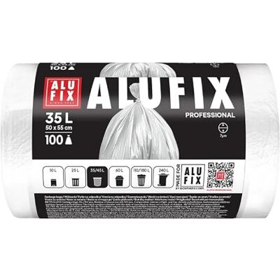 Alufix Economy Müllsäcke/HDPE/ 50x55cm/ 7 μm/ 35l/ 20x100 Stück/Weiß Alufix Economy Müllsäcke/HDPE/ 50x55cm/ 7 μm/ 35l/ 20x100 Stück/Weiß
