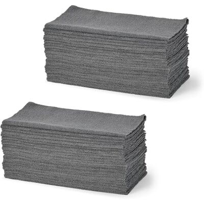 Amazon Mikrofaser-Reinigungstücher, 30.5cm x 30.5cm, Grau, 48er-Pack, für Autos, Lastwagen, Boote, Streifenfreies Trocknen und Polieren Amazon Mikrofaser-Reinigungstücher, 30.5cm x 30.5cm, Grau, 48er-Pack, für Autos, Lastwagen, Boote, Streifenfreies Trocknen und Polieren