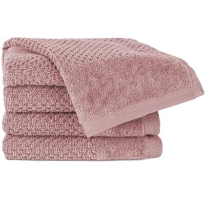 Pure Gästehandtuch 4er-Pack 30x50cm aus 100% Baumwolle Mauve 100% Baumwolle, weich & saugstark Waschbar bis 60∘C, trocknergeeignet Pure Gästehandtuch 4er-Pack 30x50cm aus 100% Baumwolle Mauve 100% Baumwolle, weich & saugstark Waschbar bis 60∘C, trocknergeeignet