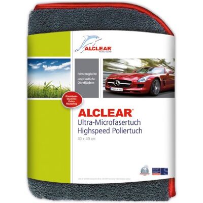 ALCLEAR 822203H Highspeed Auto Mikrofasertuch Poliertuch Microfasertuch Trockentuch, 40x40 cm, 1.200 GSM, extra dick, flauschig weich, grau, f. Autopflege, Aufbereitung & Autopolitur ALCLEAR 822203H Highspeed Auto Mikrofasertuch Poliertuch Microfasertuch Trockentuch, 40x40 cm, 1.200 GSM, extra dick, flauschig weich, grau, f. Autopflege, Aufbereitung & Autopolitur