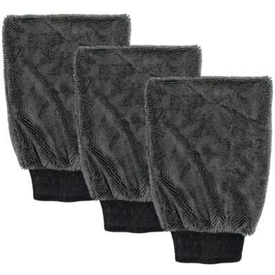 DASHUI 3 Pcs Putzhandschuhe Mikrofaser, Streifenfreies Reinigungswerkzeug Fensterputz Handschuhe für Auto, Küche und Bad DASHUI 3 Pcs Putzhandschuhe Mikrofaser, Streifenfreies Reinigungswerkzeug Fensterputz Handschuhe für Auto, Küche und Bad